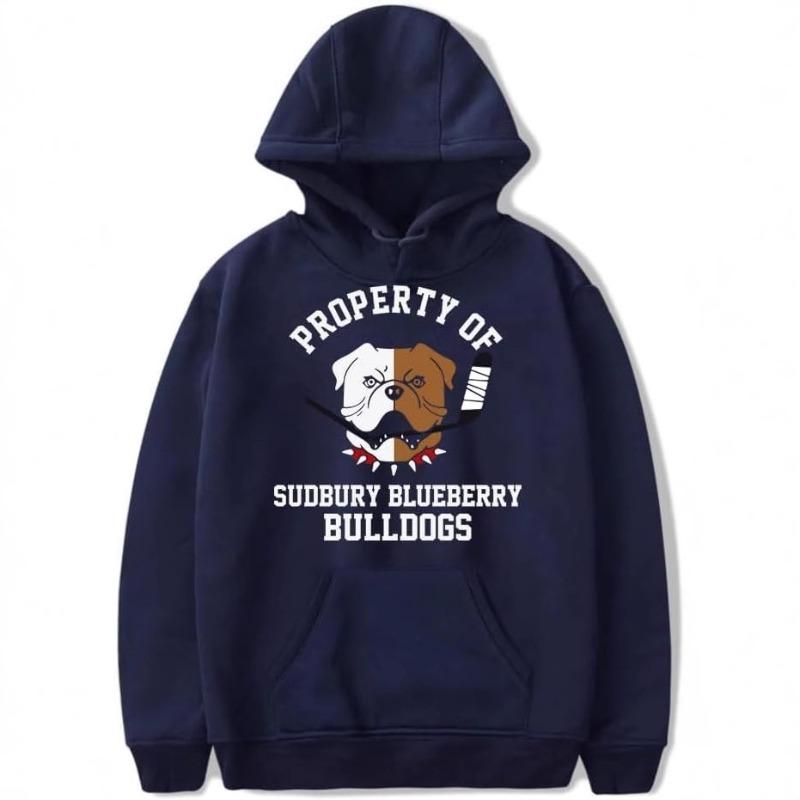 Сериал Shoresy Толстовка Sudbury Blueberry Bulldogs 69 Мужская Женская Модный Дизайн Пуловер Мужские Флисовые Толстовки