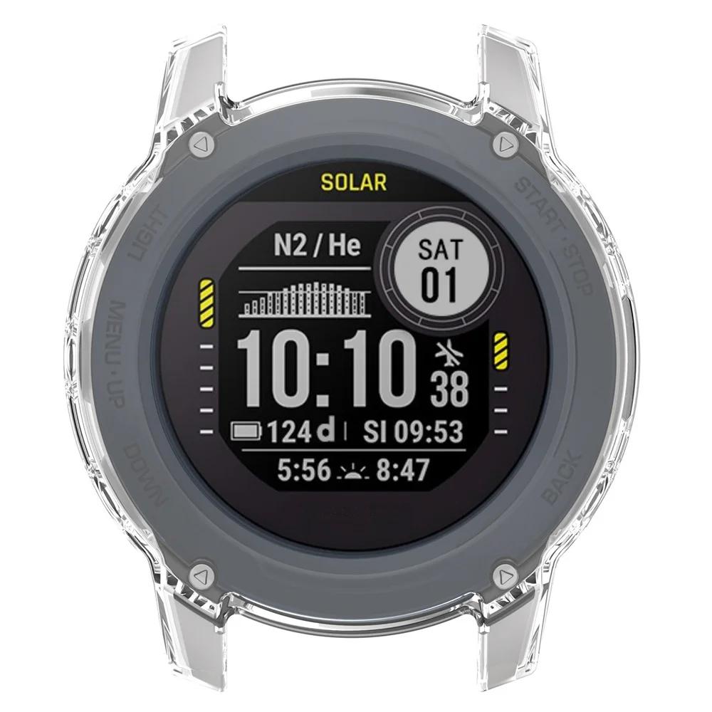 1 шт. чехол из ТПУ для часов Garmin Descent G2, протектор для часов, полая защита с покрытием для Garmin Descent G1 Solar letel