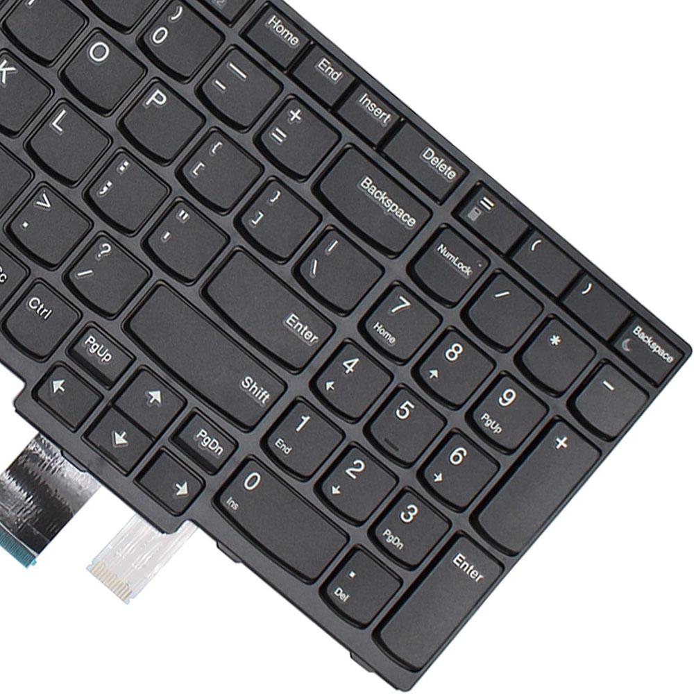 Клавиатура для ноутбука Lenovo ThinkPad T570 T580 P51S P52S без подсветки