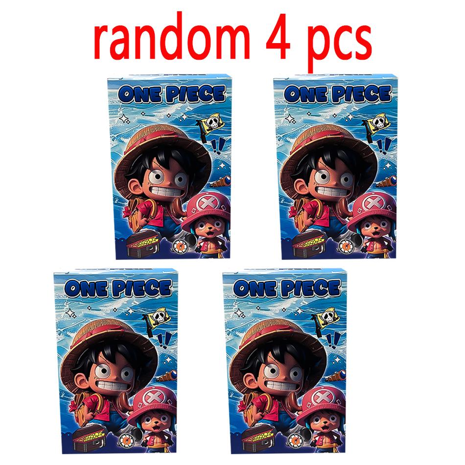 Аниме One Piece-серия Пиратский корабль Слепая коробка Мешок-сюрприз Игрушки Кукла Милая Аниме Фигурка Настольные украшения Коллекция