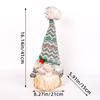 Рождественская кукла-гном эльфийское украшение, светодиодная светящаяся кукла-гном без лица, рождественские украшения для дома, рождественские украшения, детские подарки