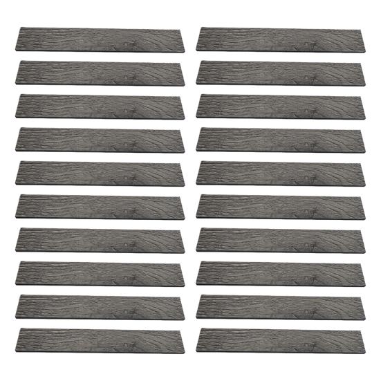 20 шт. Миниатюрные кукольные домики Деревянный пол Самоклеящиеся Доски для пола детского домика для Аксессуаров для кукольных домиков Реалистичная текстура DIY Украшение кукольного домика