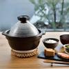 HARIO Rice Cooker with Glass cup See Made in (Hario) Lid, 2-3 capacity, contents, Heat-resistant glass, Gift, Japan, GNR-200-B-W