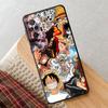 Чехол One Piece Super Gear 5 Луффи для Xiaomi Redmi Note 13 14 Pro Plus 12s 10S 9 10 11 12 7 8 11s 9S Черный Мягкий Чехол для Телефона