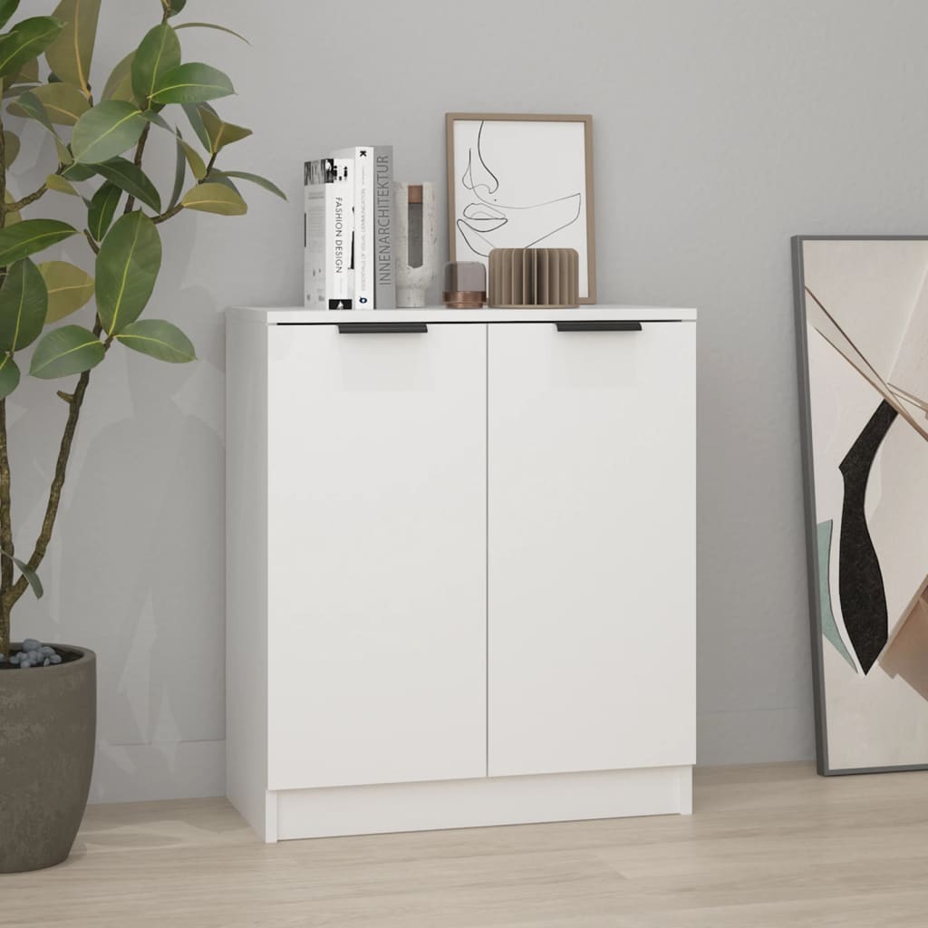 Sideboard White 60x30x70 cm Particleboard