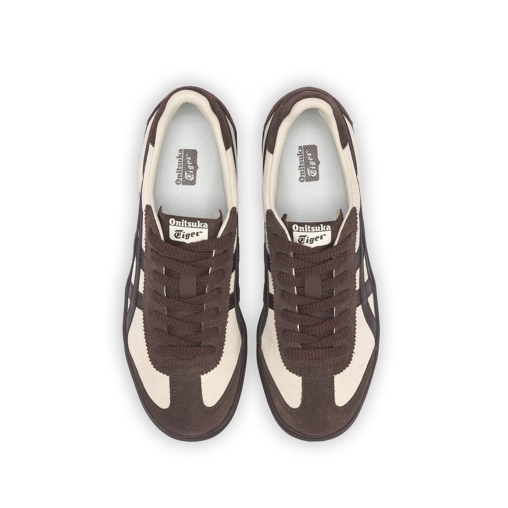 Men's Sneakers Onitsuka Tiger Tokuten German Army Trainers Unisex Low Top Brown/White