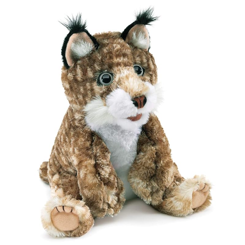 Folkmanis Bobcat kitten, brown/a