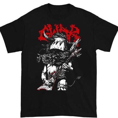 Рождественский подарок Футболка унисекс из хлопка с принтом группы Gwar, все размеры 22D982