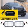 2pcs LED Side Mirror Lights Puddle 6000K For 2007-2012 Chevrolet Chevy Avalanche