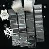 Прозрачная рулонная наклейка «Горошек и Звезды» для DIY и журналов
