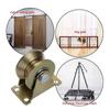 Sliding Door Pulley V U Groove Wheel Heavy Duty Rigid Caster For Inverted Track