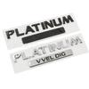 Applicable to the new Toule PLATINUM VVEL DIG car logo rear tail label car modification English letter sticker