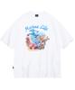 CPGN STUDIO Dtp Marine Dolphin Short Sleeve T-Shirt White