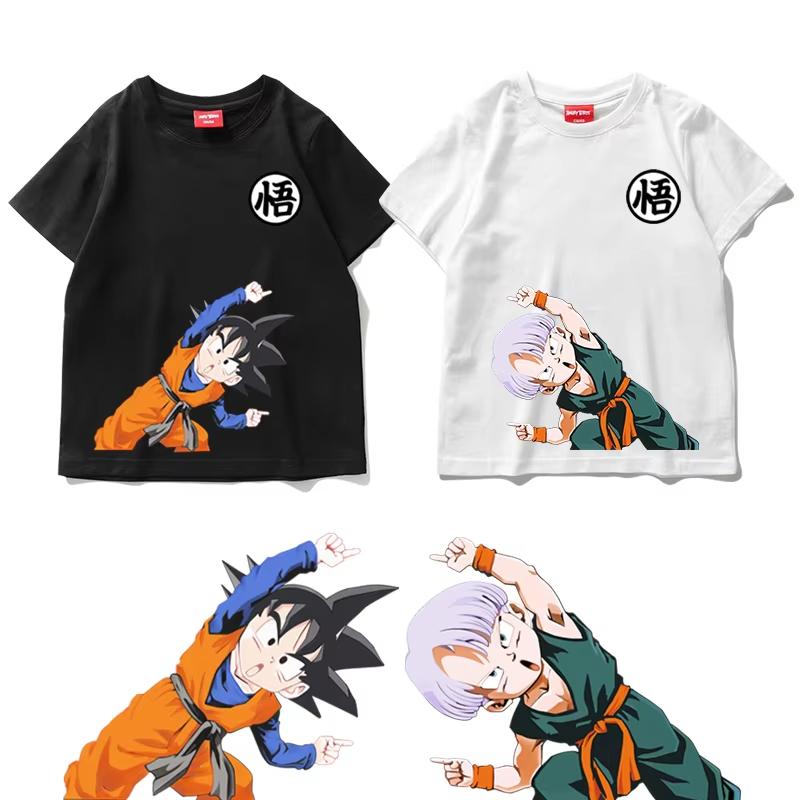 2026 Dragon Ball Goku Combination Skill Unisex Shortsleeved Tshirt Japanesestyle Womens Clothing Printed Trendy Brand Summer