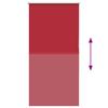 Blackout Roller Blind Red 65x130 cm Fabric Width 60.7 cm Polyester