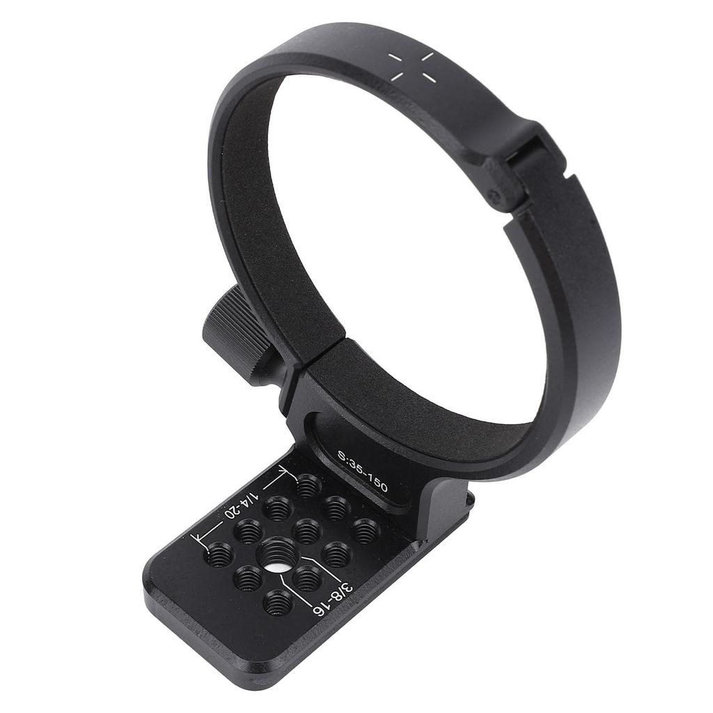 Tripod Mount Ring with Quick Release Plate 14 38 Inch Screw Hole Aluminum Alloy Tripod Mount