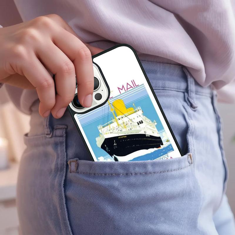 Classic Liners Ships Phone Case For iPhone 17 Air 15 16e 14 13 Pro Max Coque 12 11 Pro Max PLUS cover