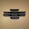 For BYD Atto 3 2022 2023 2024 Atto 2 2025 2026 Door Sill Cover Scuff Plate Kick Protector Sticker Guard Pedal Car Accessories