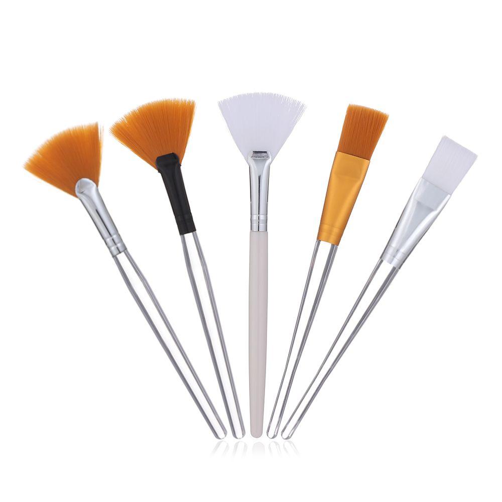 Brushes for Applying Sleeping Mask Facial Mask Brush DIY Clay Mask Fan Face Mask Applicator Tools