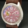 Seiko АВТОМАТИЧЕСКИЕ ВИНТАЖНЫЕ ЯПОНСКИЕ ЧАСЫ 7009A МУЖСКИЕ С ЦИФЕРБЛАТОМ FERRARI a700425-5 R203-a700425