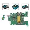 Battery Rebuild Board for 18650 Cell Packs, 5S Circuit Assembly with Contact Points and Cable for Service