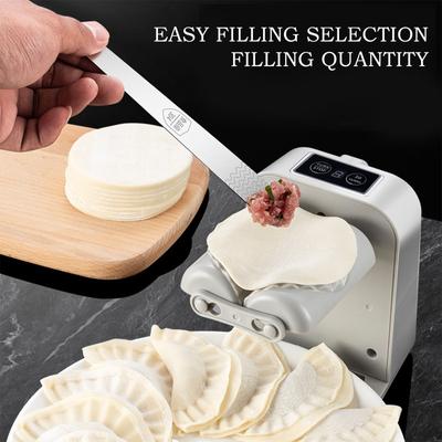Электрическая машина для изготовления пельменей с ложкой и кистью, автоматическая формовочная машина для изготовления пельменей, регулируемый и простой в эксплуатации домашний пресс для пельменей
