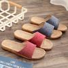 Summer Casual Women's Anti-Slip Thick-Sole Cotton-Linen Slippers