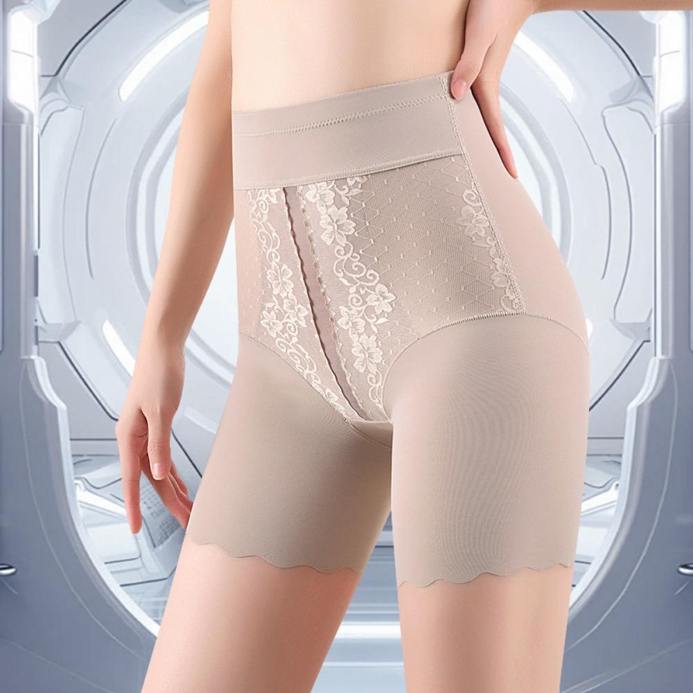 Seamless Butt Lifter Briefs High Waist Tummy Control Underwear Elastic Slimming Underpants Lady