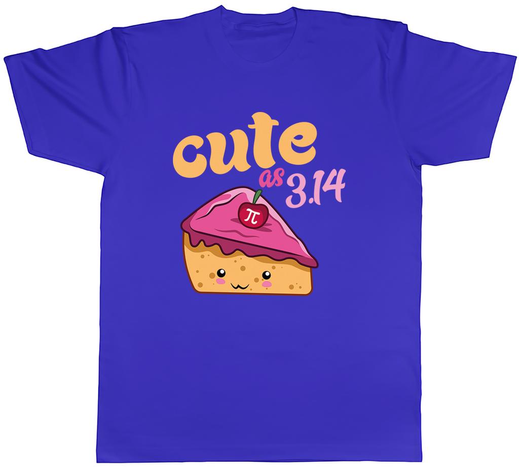 Pi 314 Unisexs TShirt Cute as a Pie Kawaii Tee Gift