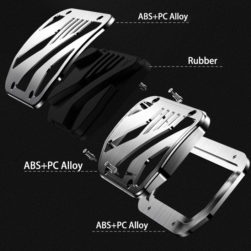 Новая Tesla Model 3 Y 2021-2024 Накладки на педали Аксессуары Накладка на педаль автомобиля Нескользящая алюминиевая сплава Ускоритель Газ Топливо Тормоз