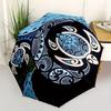 Maori Style Automatic Folding Umbrella Compact Lightweight For Outdoor Adventurest25