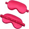 2 Pack Silk Sleep Mask for Travel and Home