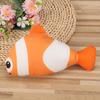 New Sales Pet Cat Toys Cute Plush Fish Crucian Fish Simulation Cat Toy Cat Suitable for Pet Supplies
