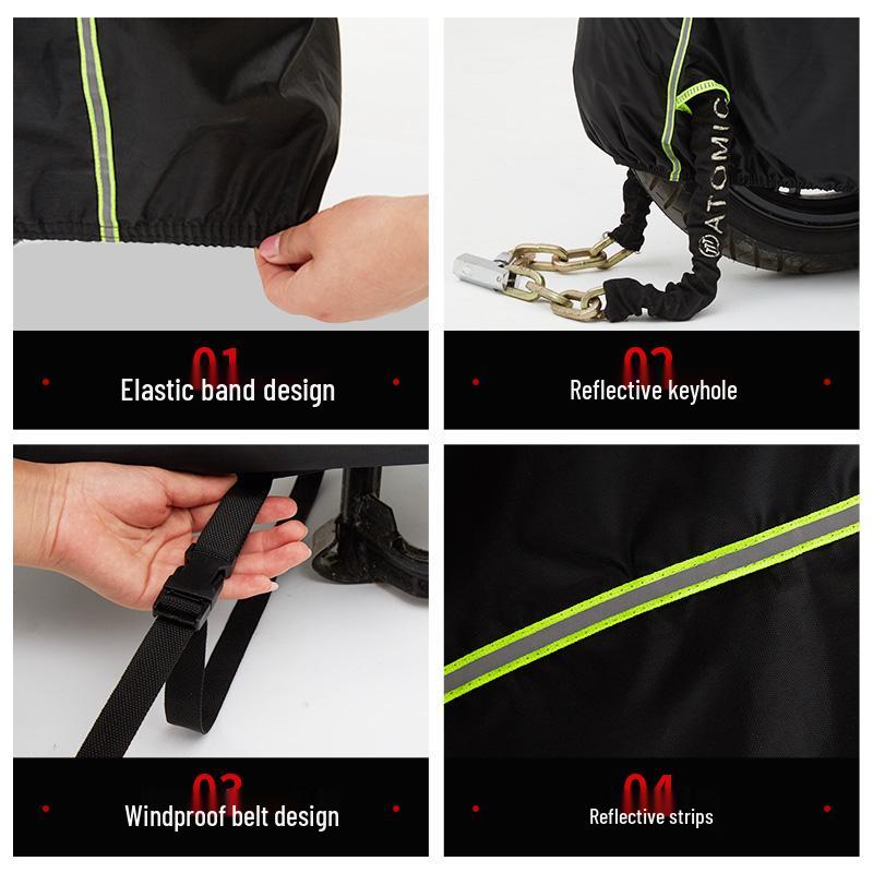 Waterproof Sun-Protective Cover for Yadea Electric Scooters and Motorcycles