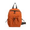 2025 New Large-Capacity Schoolbag for Middle/High School and College Students: Minimalist Casual INS-Style Travel Backpack (Unis