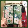 Fashion Ring Phone Case For Oukitel C22 Elderly lady Protective Lanyard Anti-dust Shockproof Waterproof Chinese style