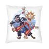 Чехол для подушки Sundrop и Moondrop, украшение для гостиной, FNAF, нарушение безопасности, уличные подушки, чехол, квадратная наволочка