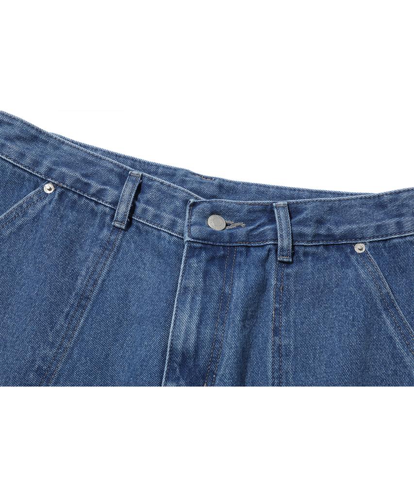 CPGN STUDIO Bermuda Fatigue Cargo Denim Pants Indigo