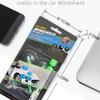 Car Glass Repair Kit With Uv Curing Light For Crack Fixing And Diy Restoration