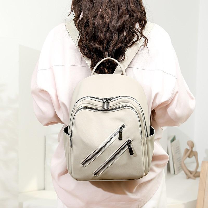 Shoulder Bag Style Fashionable and Versatile Backpack for Ladies, Casual Style, Travel-sized, Large Capacity Schoolbag