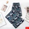 Thailand Elephant Wide-Leg High-Waisted Summer Pants for Women – Lightweight, Drapey, Floor-Length
