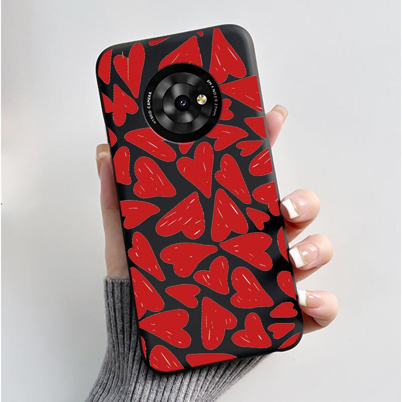 Чехол для телефона TCL Suixuetang M1 / OneTouch T615N Роскошный Дракон Милый Крутой Мальчики Девочки Мягкий Силикон Задняя Крышка Черный Корпус