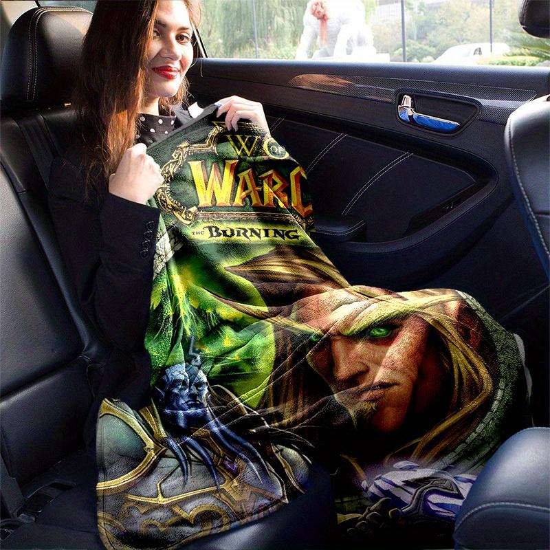 1 шт. World of Warcraft: The Burning Crusade, Уютное одеяло для дома | Идеальный подарок для спальни, гостиной, путешествий, кемпинга, автомобиля, пляжа, офисных перерывов
