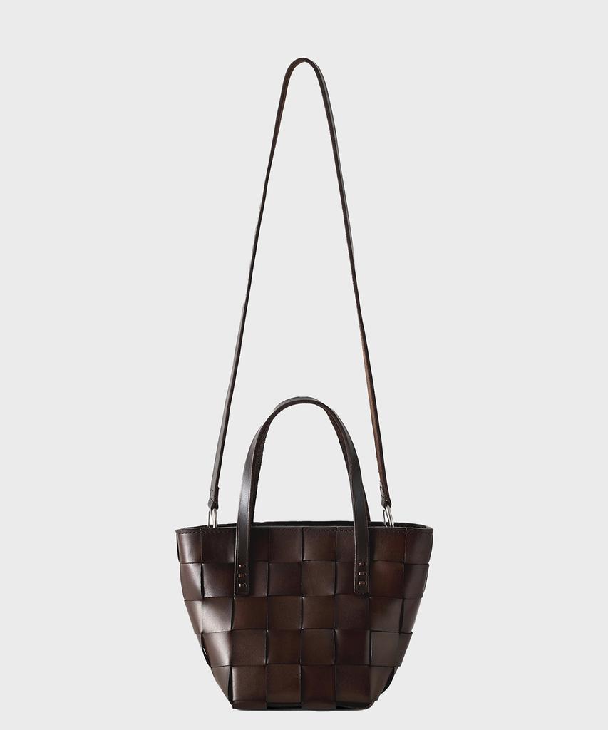 Dragon Diffusion Japan Leather Mini 8105 Dark Brown Dragon Bag