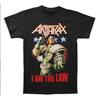 РАСПРОДАЖА Футболка Anthrax Judge Dredd I Am The Law Подарок маме, Подарок на День отца, Подарок фанату Унисекс футболка