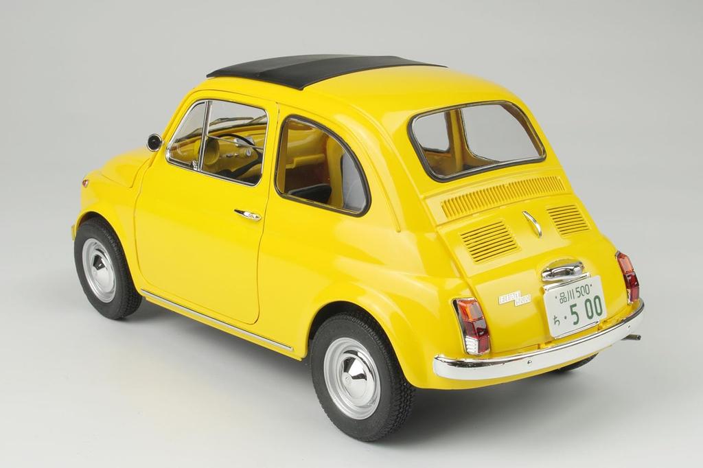 Fiat 500F 1968 Багажник на крышу в комплекте пластиковая модель PIT006 Platts/Italeri 1/12 (автомобиль)