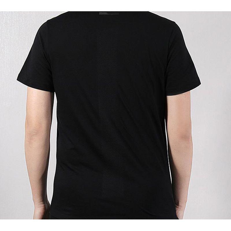 adidas Футболка Run It, мягкая, с круглым вырезом и коротким рукавом, мужские топы, черный цвет DZ2487