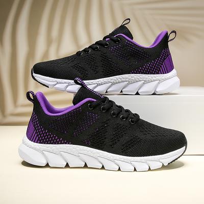 Женская летняя обувьЖенские повседневные кроссовки Сетчатые дышащие Летние для ходьбы Мягкая амортизация Для улицы Фитнес Бег Повседневные