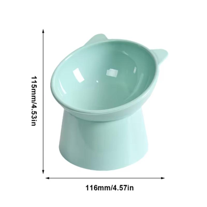 Pet Food Bowl Tilt High Bottom Neck Protector Antichoking Dog and Cat Water Bowl Antidumping Dog Feeding Supplies