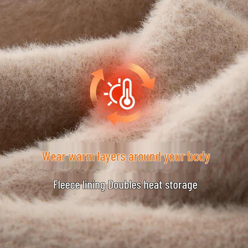 Мужской вязаный свитер с высоким воротом NASA GISS